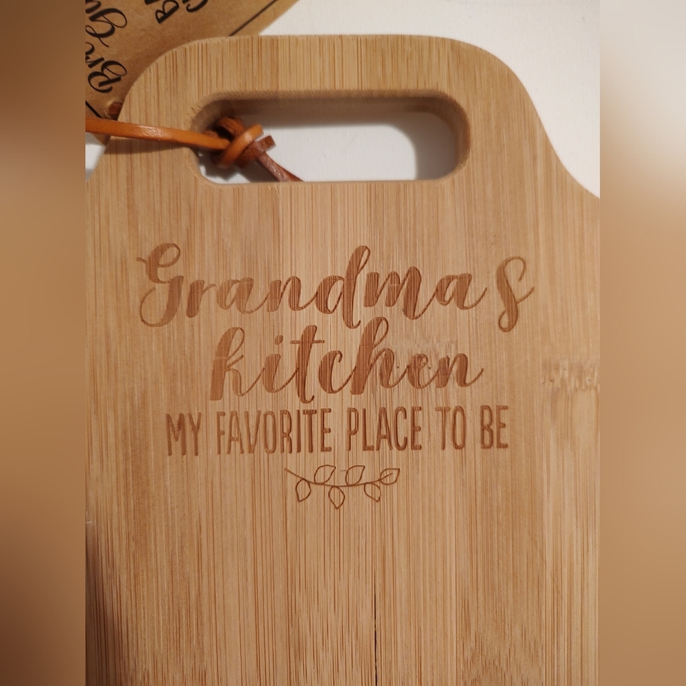 Brownlow Gifts Small Bamboo Cutting & Serving Board - Grandma's Kitchen Design